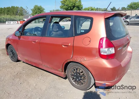 2008 Honda Fit Sport from USA, damaged, VIN JHMGD38668S040854